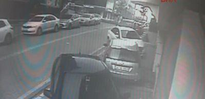 Otomobilde gasp dehşeti kamerada