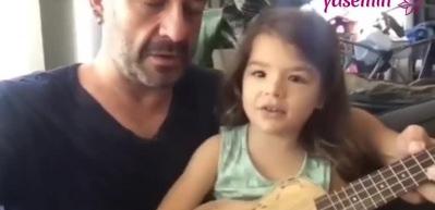 Oyuncu Murat Aygen ve kızı Nil ile d&uuml;et...