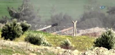 Afrin ve &ccedil;evresi yoğun şekilde top atışına tutuldu