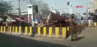 Pakistan'da patlama! 9 &ouml;l&uuml; 24 yaralı