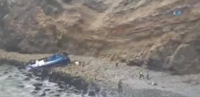 Peru&rsquo;da otob&uuml;s u&ccedil;uruma devrildi : En az 48 &ouml;l&uuml;