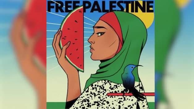 Filistinliler karpuz emojisiyle direniyor! İşte sanatsal sembol