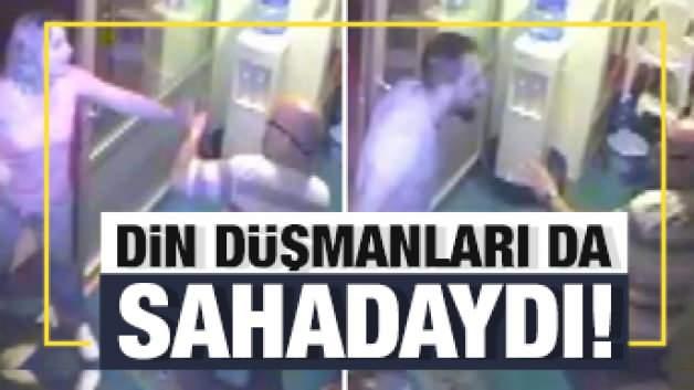 Din düşmanları da sahadaydı