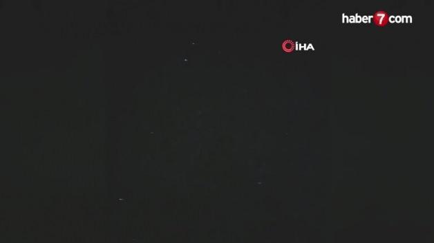Yüksekova semalarında dikkat çeken görüntü! 6 gezegen aynı anda sıralandı