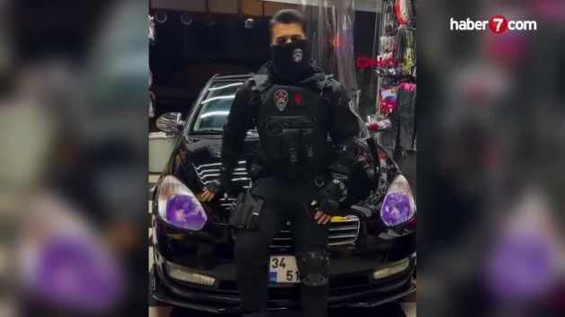 Sahte çakarla yakalanan Yakışıklı Güvenlik cezadan kaçamadı