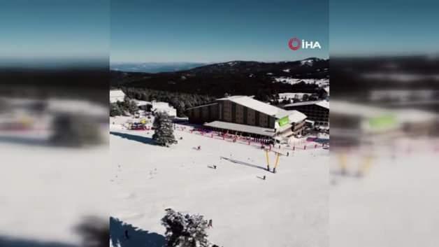 Uludağ’daki Kervansaray Otel’de yangının çıkış anı ortaya çıktı