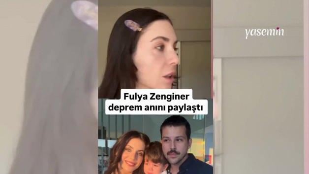 Fulya Zenginer depreme çekim yaparken yakalanmıştı! Korku dolu anları ilk kez anlattı 