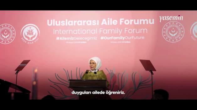 Emine Erdoğan’dan güçlü aile çağrısı!