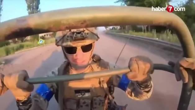 Ukraynalı asker, Rusya’nın FPV dron saldırısından saniyelerle kurtuldu