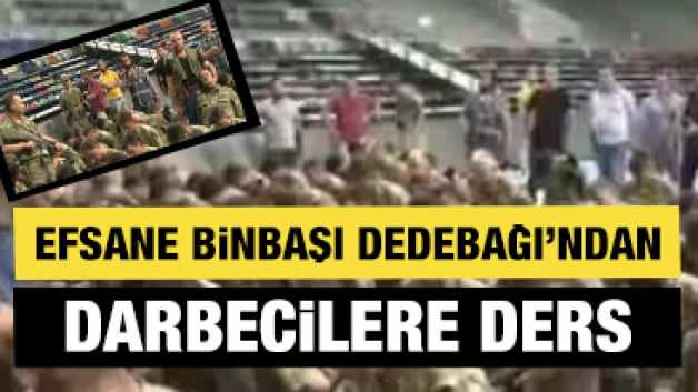 Memleket sevdalısı Binbaşı'dan darbecilere ders! O görüntüler yeniden gündem oldu