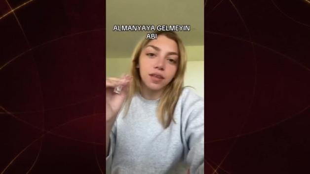 Almanya’ya taşınan genç kızın pişmanlığı sosyal medyayı ikiye böldü!