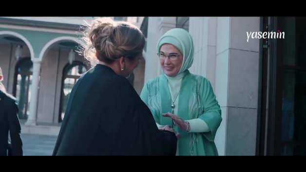 Emine Erdoğan'dan, Gürcistan Cumhurbaşkanı Kavelashvili'nin eşiyle görüşmesine ilişkin video