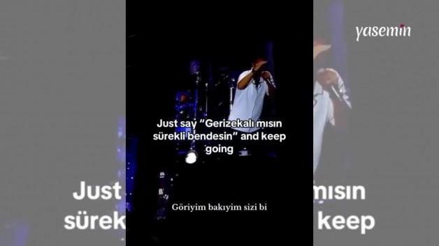 Mustafa Sandal'dan konserde skandal hareket! Sözleri tepki çekti