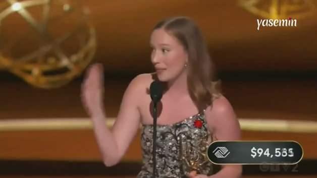 Yahudi oyuncu Hannah Einbinder'ın "Filistin'e özgürlük" sözleri Emmy gecesine damga vurdu!