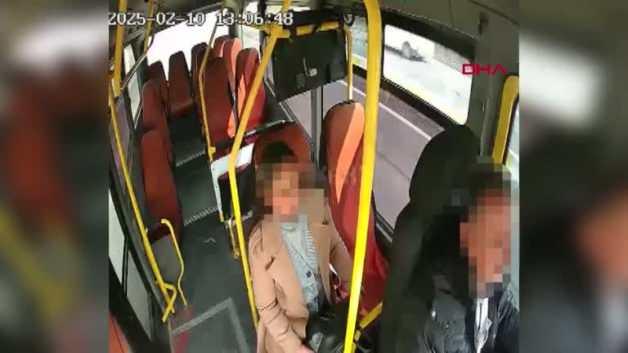 Minibüs şoförü genç kıza kabus yaşattı!