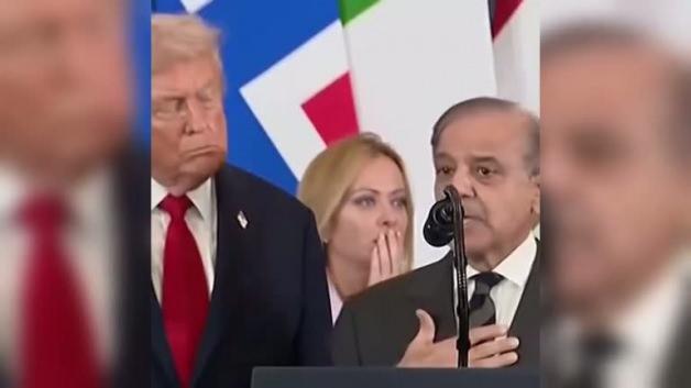 Şahbaz Şerif’in Trump sözleri, Meloni’yi dumura uğradı! Tavırları dünyada gündem oldu