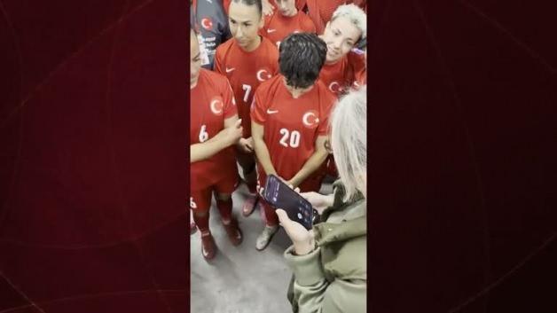 Cumhurbaşkanı Erdoğan, A Milli Kadın Futbol Takımı’nı tebrik etti
