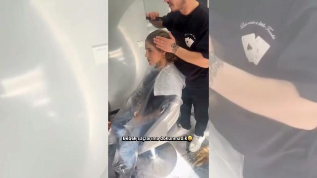 10 aydır meme kanseri ile mücadele eden Irmak Ünal, saçlarını kazıttığı anları paylaştı!