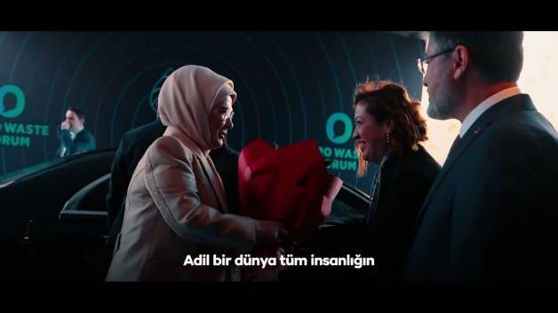 Emine Erdoğan, Yüksek Düzeyli Tarım ve Orman Bakanları Paneliyle ilgili videolu paylaşım yaptı