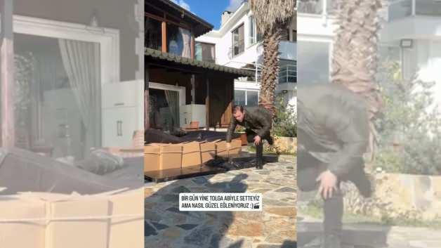 Tolga Sarıtaş'ın dublör kullanması sosyal medyada gündem oldu!