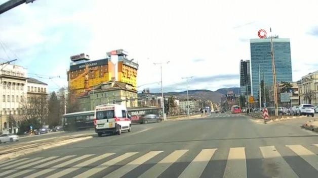 Saraybosna’da tramvay raydan çıktı: 1 ölü, 4 yaralı