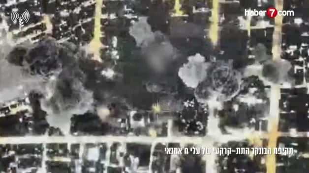 50 savaş uçağı kullanıldı! Hamaney’in sığınağı imha edildi