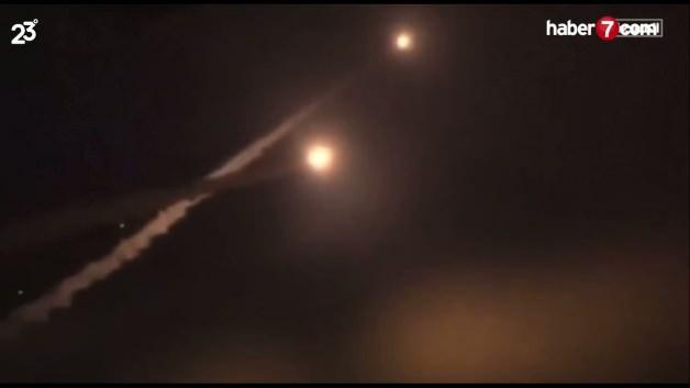 İran Tel Aviv'i ilk kez yeni nesil f&uuml;zeler ve İHA'larla vurdu