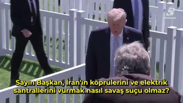 Trump skandal sözlerle savaş suçunu meşrulaştırdı: Onlar insan değil, hayvan Trump skandal sözlerle savaş suçunu meşrulaştırdı: Onlar insan değil, hayvan