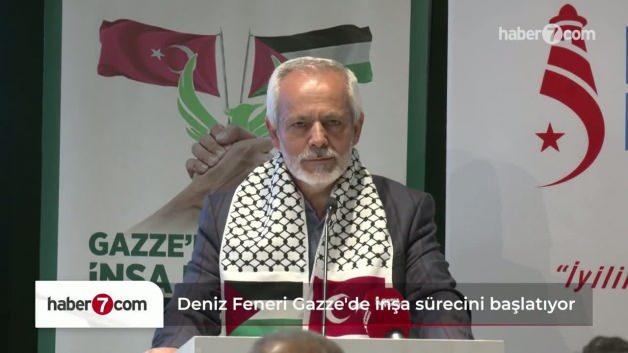 Deniz Feneri Gazze’de inşa sürecini başlatıyor