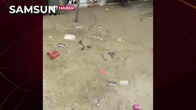 7 kentimizde sel ve dolu kabusu! Hayat fel&ccedil; oldu