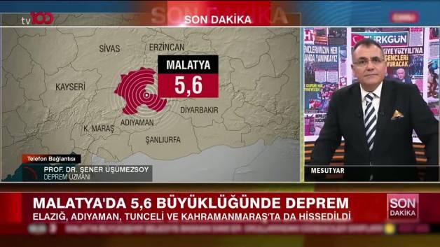 Malatya'daki 5.6'lık sarsıntı sonrası deprem uzmanlarından a&ccedil;ıklama