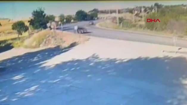 Adıyaman’da 18 yaşındaki gencin bariyerlere çarparak öldüğü kazanın görüntüleri ortaya çıktı