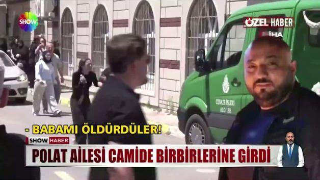 Çeşme'de Can Polat'ın cenaze töreninde gergin anlar yaşandı.