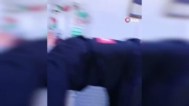 Kahramanmaraş'ta meydana gelen deprem sonrası bölgeden genel bir görünüm.