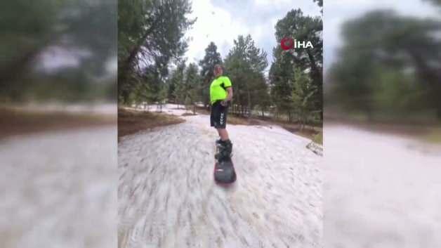 Kars’ta haziranda snowboard – Video 7 Kars’ta haziranda snowboard – Video 7