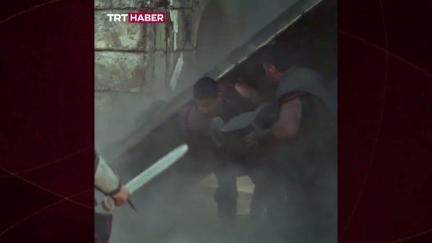 Mehmed Fetihler Sultanı dizisi setinden bir kare