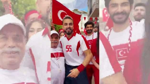 Sefo'dan A Milli Takım i&ccedil;in beklenen marş geldi! Klipten ilk g&ouml;r&uuml;nt&uuml;ler paylaşıldı