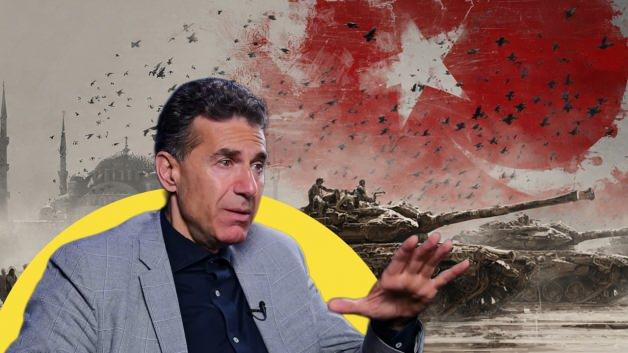 Fransız televizyonunda Türkiye kökenli göçmenlerin entegrasyonu üzerine yapılan tartışma görüntüsü.