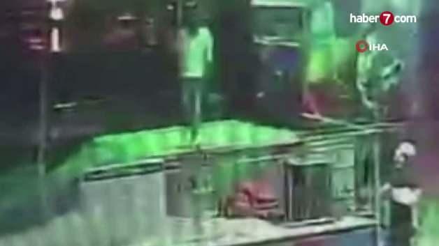 Amasya'da lunaparkta meydana gelen kazada hayatını kaybeden genç işçinin görüntüleri.