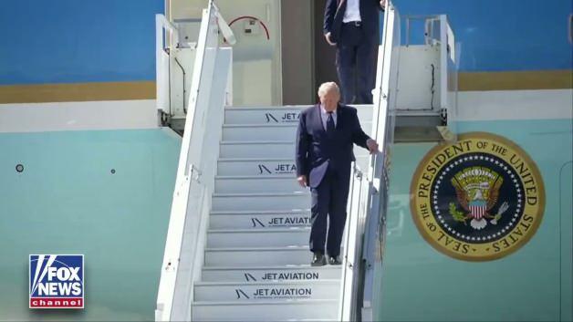 G7 Zirvesi için Cenevre'ye gelen ABD Başkanı Donald Trump