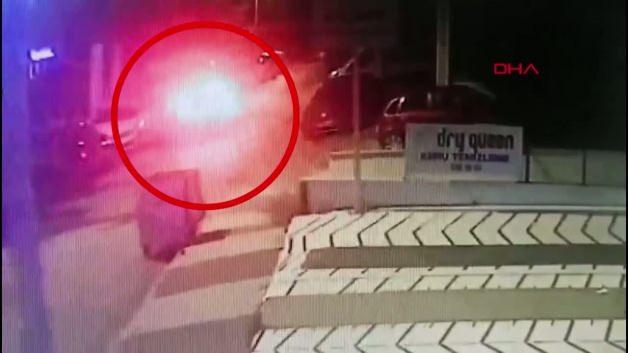 İstanbul Büyükşehir Belediyesi Kültür A.Ş. Genel Müdür Yardımcısı Erhan Karaal'ın kaçırıldığı anın güvenlik kamerası görüntüsü.