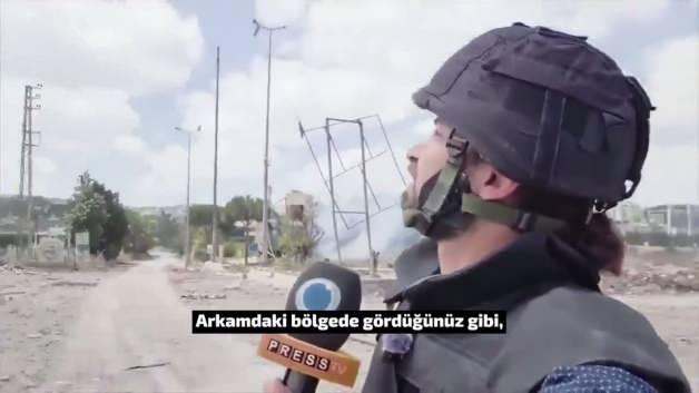 Lübnan'da canlı yayın sırasında saldırıya uğrayan gazeteci