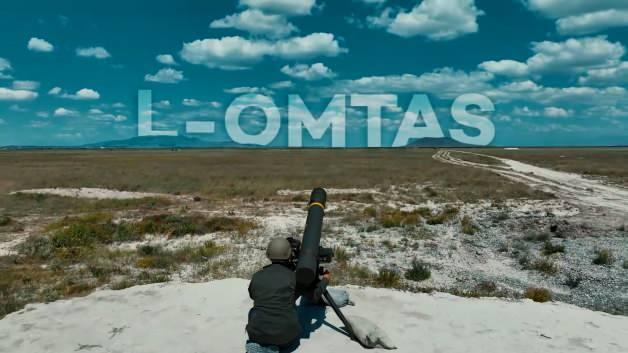 ROKETSAN L-OMTAS füze sisteminin başarılı atış testi görüntüsü
