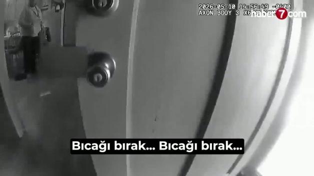 ABD'de polis müdahalesiyle etkisiz hale getirilen saldırgan olayı