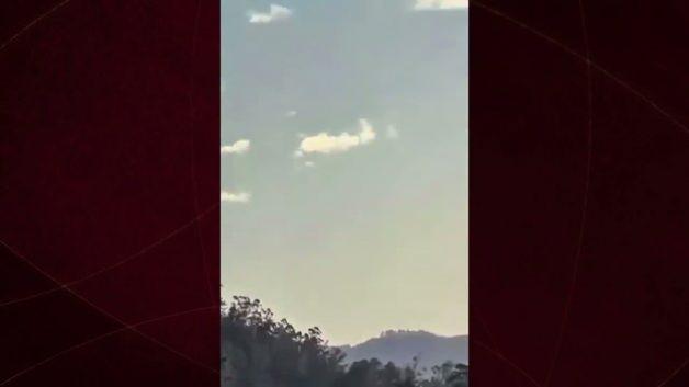 Brezilya’da sıcak hava balonunda yaşanan dehşet anları kameralara yansıdı