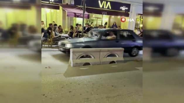 Eskişehir'de trafikte ses kirliliğine yol açan araç