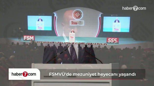 FSMVÜ 2026 mezuniyet töreni Haliç Kongre Merkezi