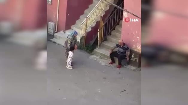 Kartal'da bıçaklı kavga anı