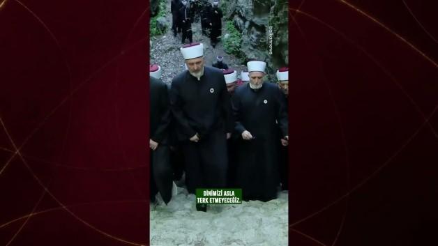 Bosna Hersek'teki 516. Ayvaz Dede Şenlikleri'nden bir görüntü.