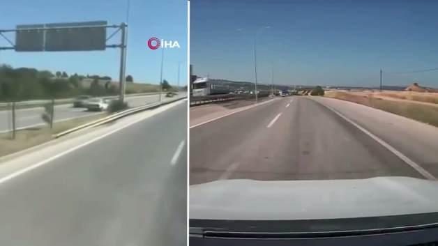 Çanakkale-Bursa kara yolunda trafik ekipleri